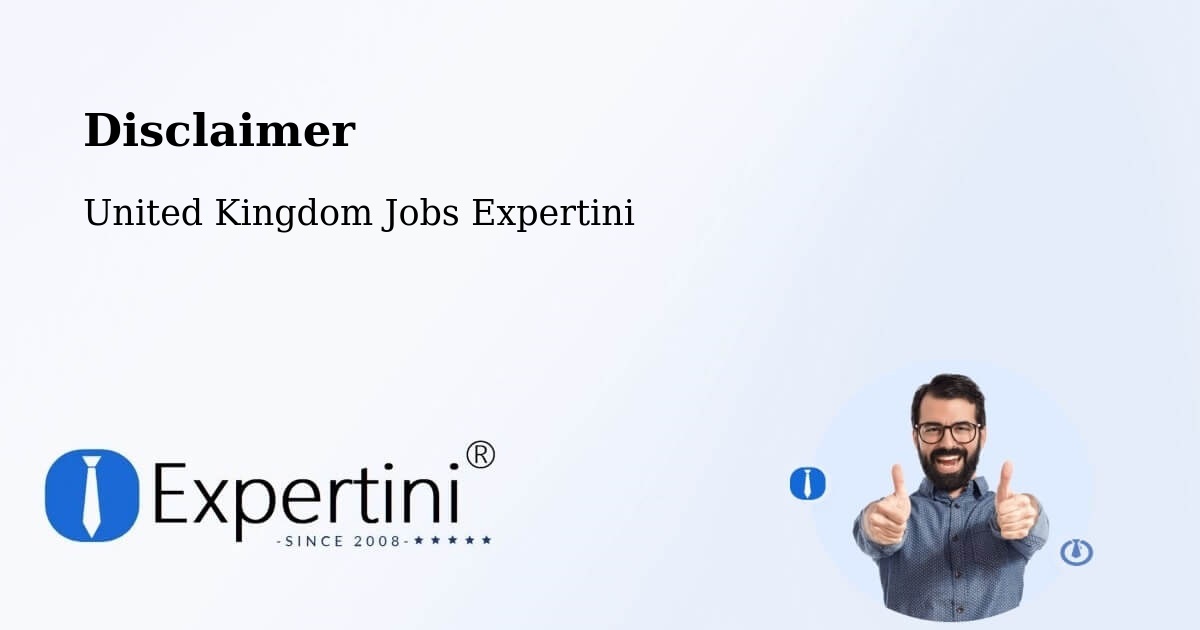Disclaimer – Gosforth - United Kingdom Jobs Expertini