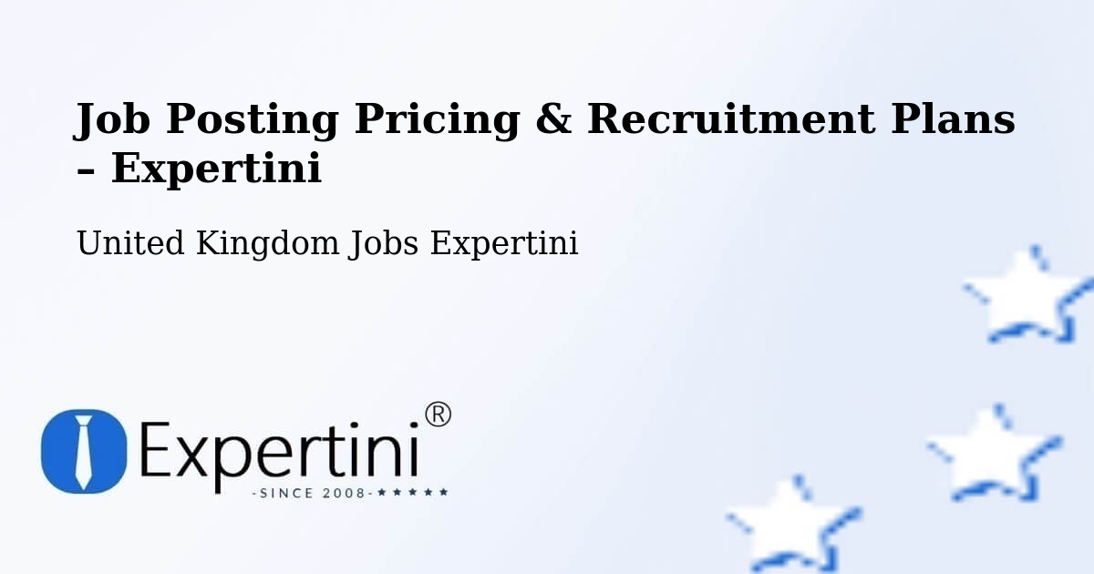 Job Posting Pricing & Recruitment Plans – Gosforth - Gosforth, United Kingdom Jobs Expertini